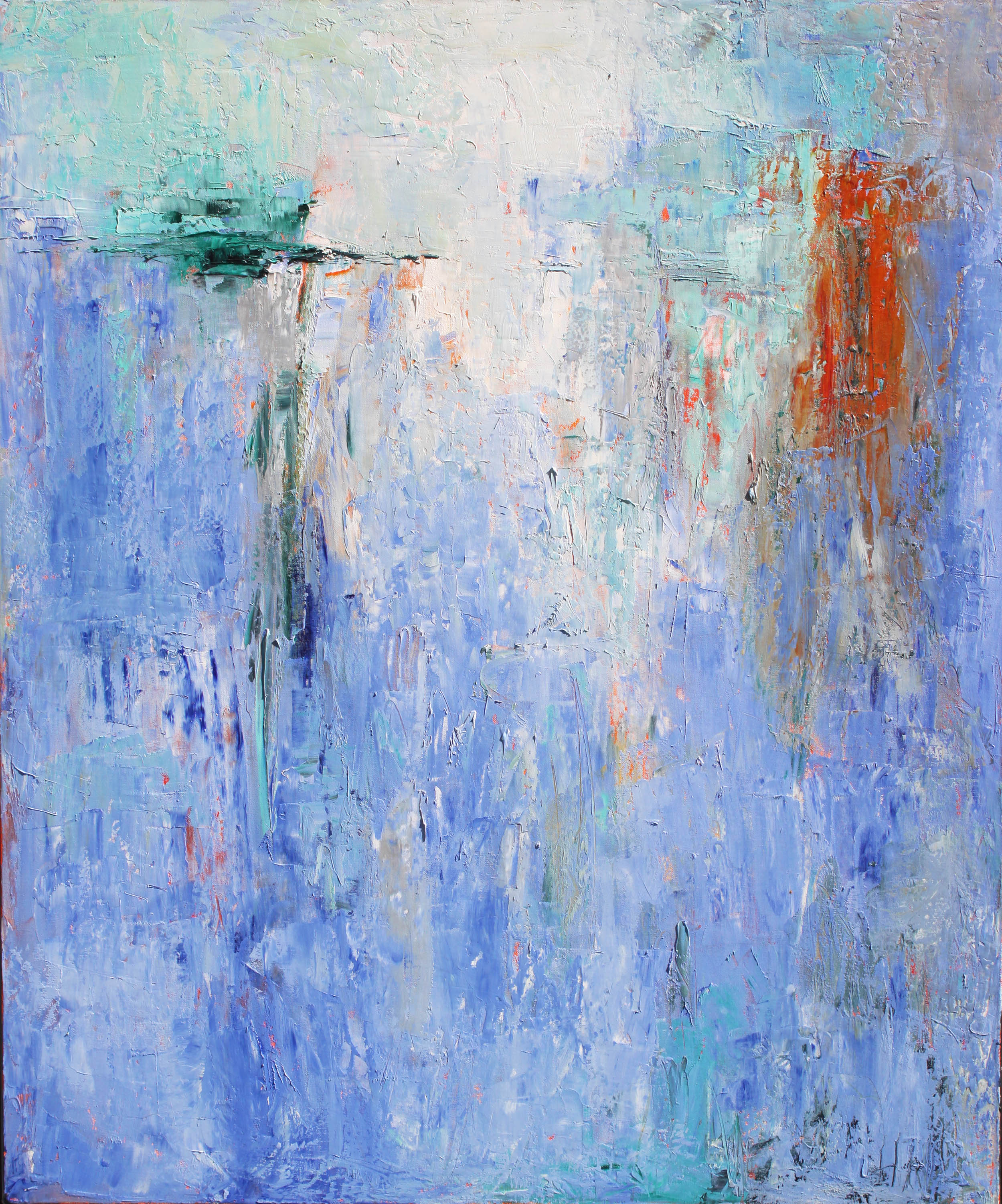 Texture Torrent - Turquoise Blue Horizon